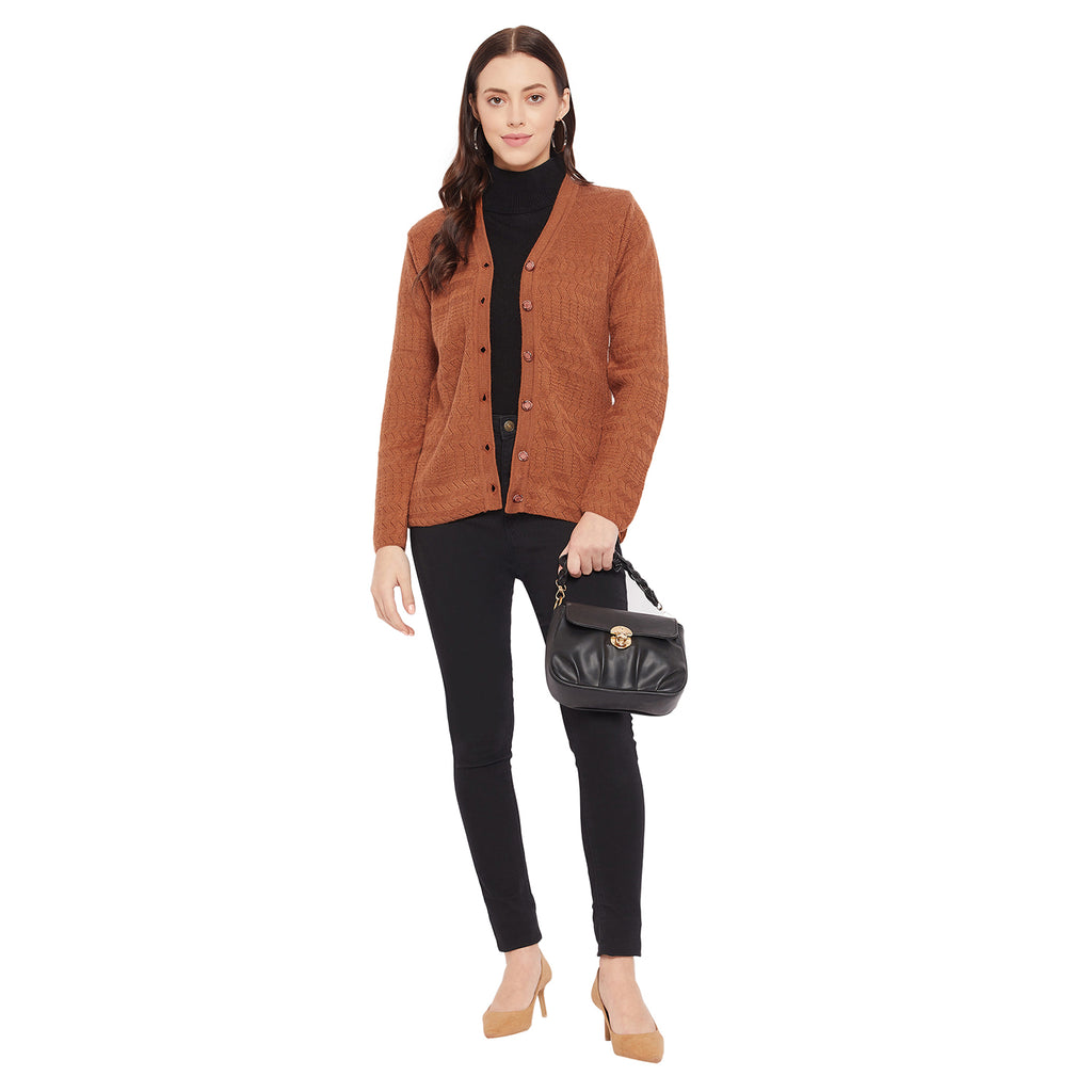 Duke Stardust Women Full Sleeve Cardigan (SDS9604)