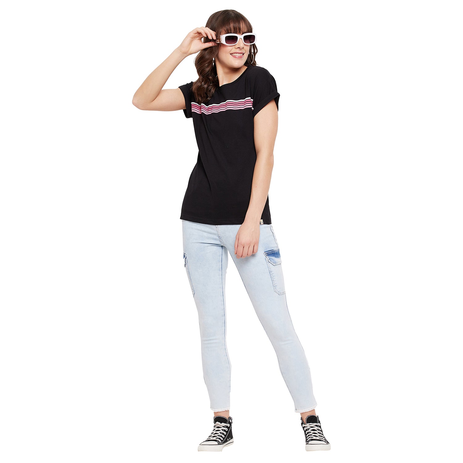 Duke Stardust Round Neck Lady Top (LFX120)
