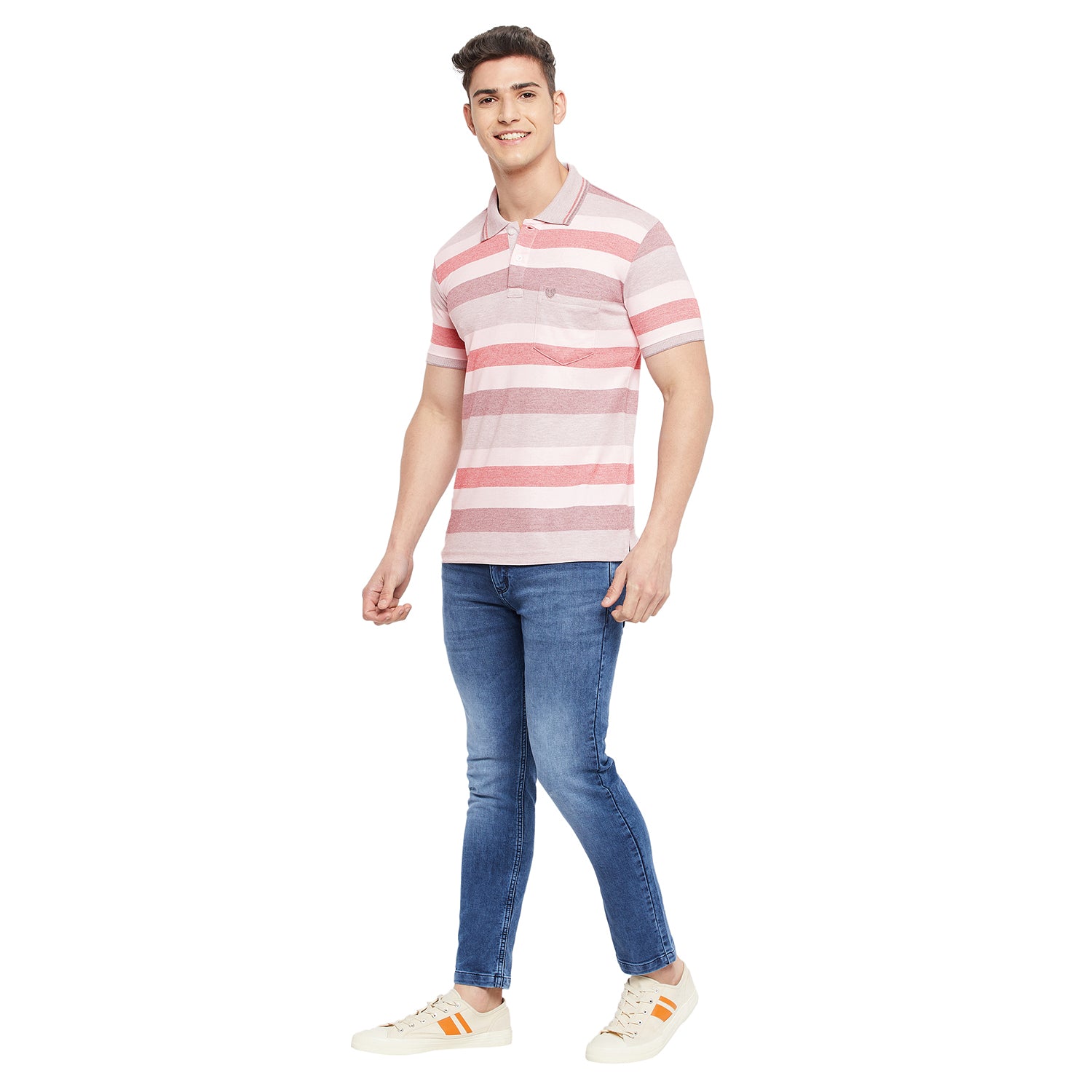 Duke Stardust Men Half Sleeve Cotton T-Shirt (LF5130)