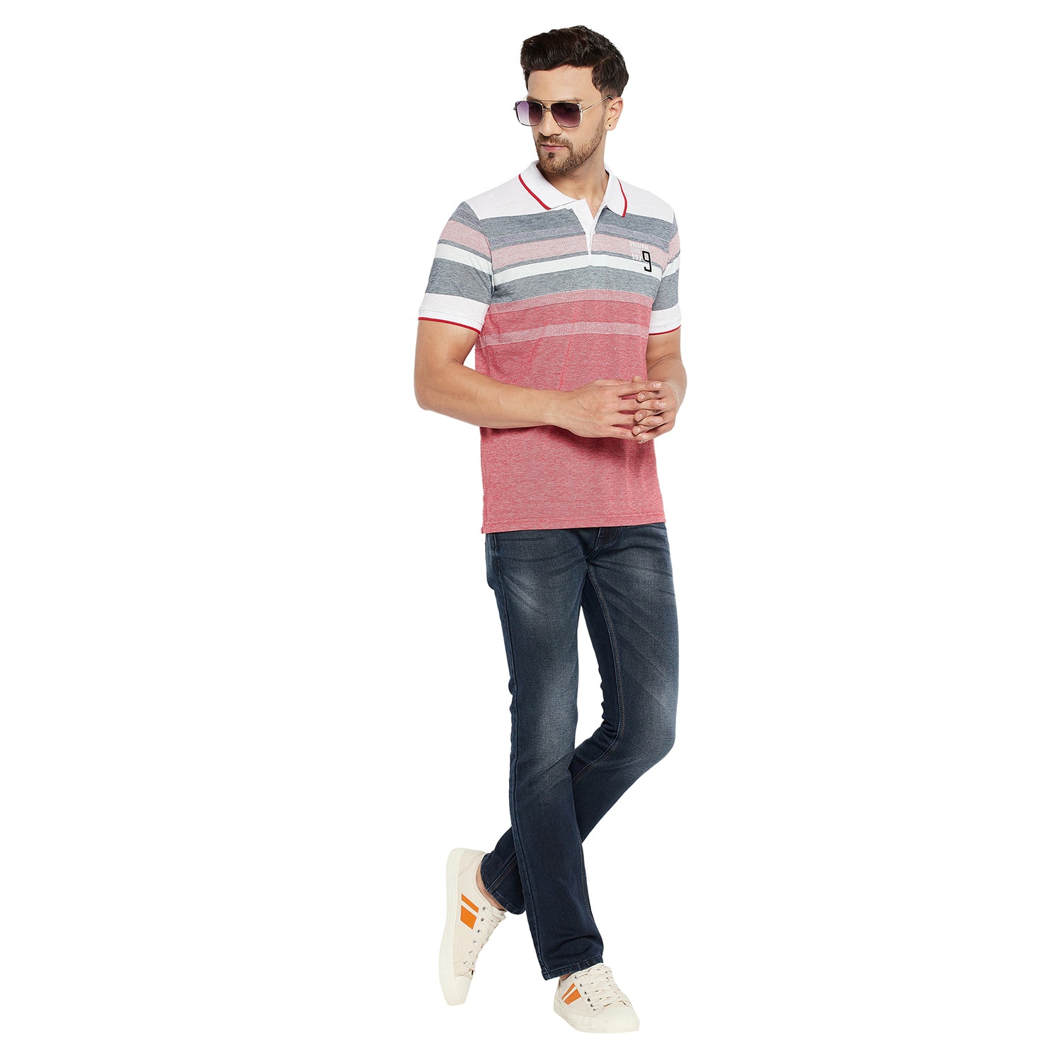 Duke Urban Men Half Sleeve Cotton T-shirt (LF5439)