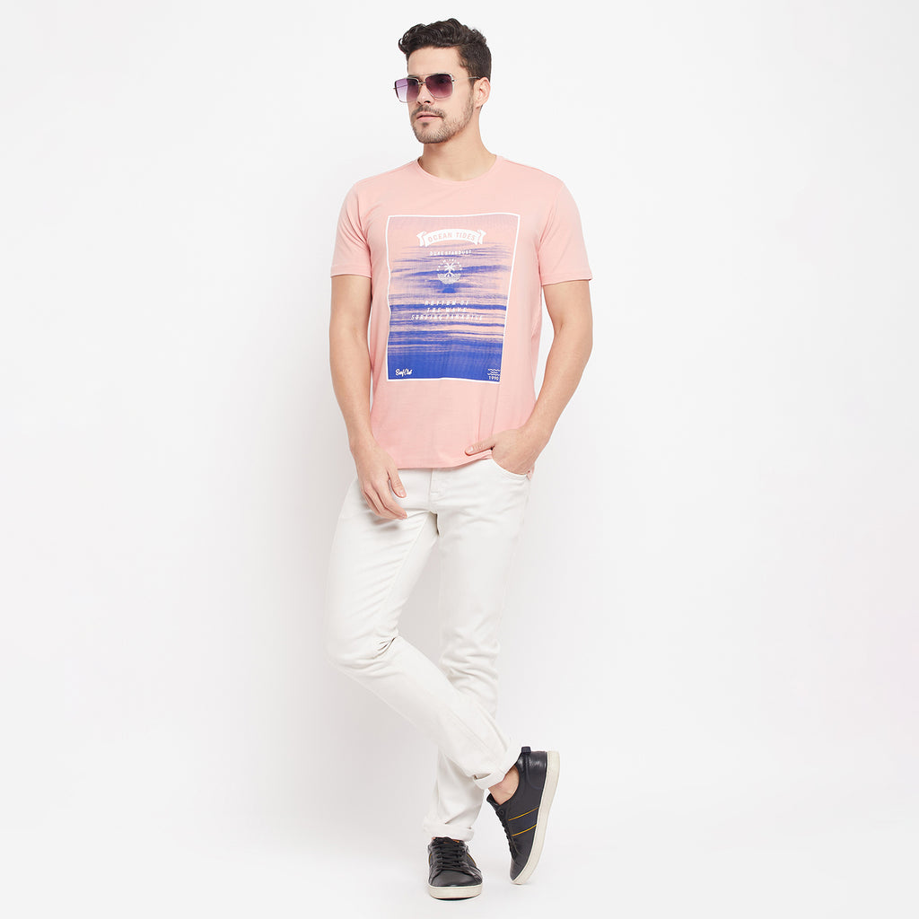 Duke Urban Men Half Sleeve Cotton T-shirt (LF5754)