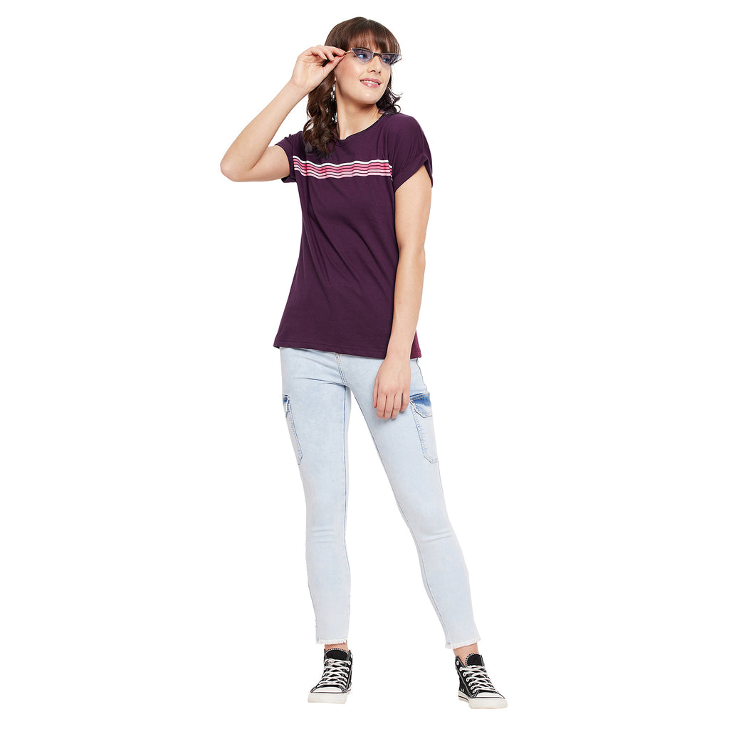 Duke Stardust Round Neck Lady Top (LFX120)
