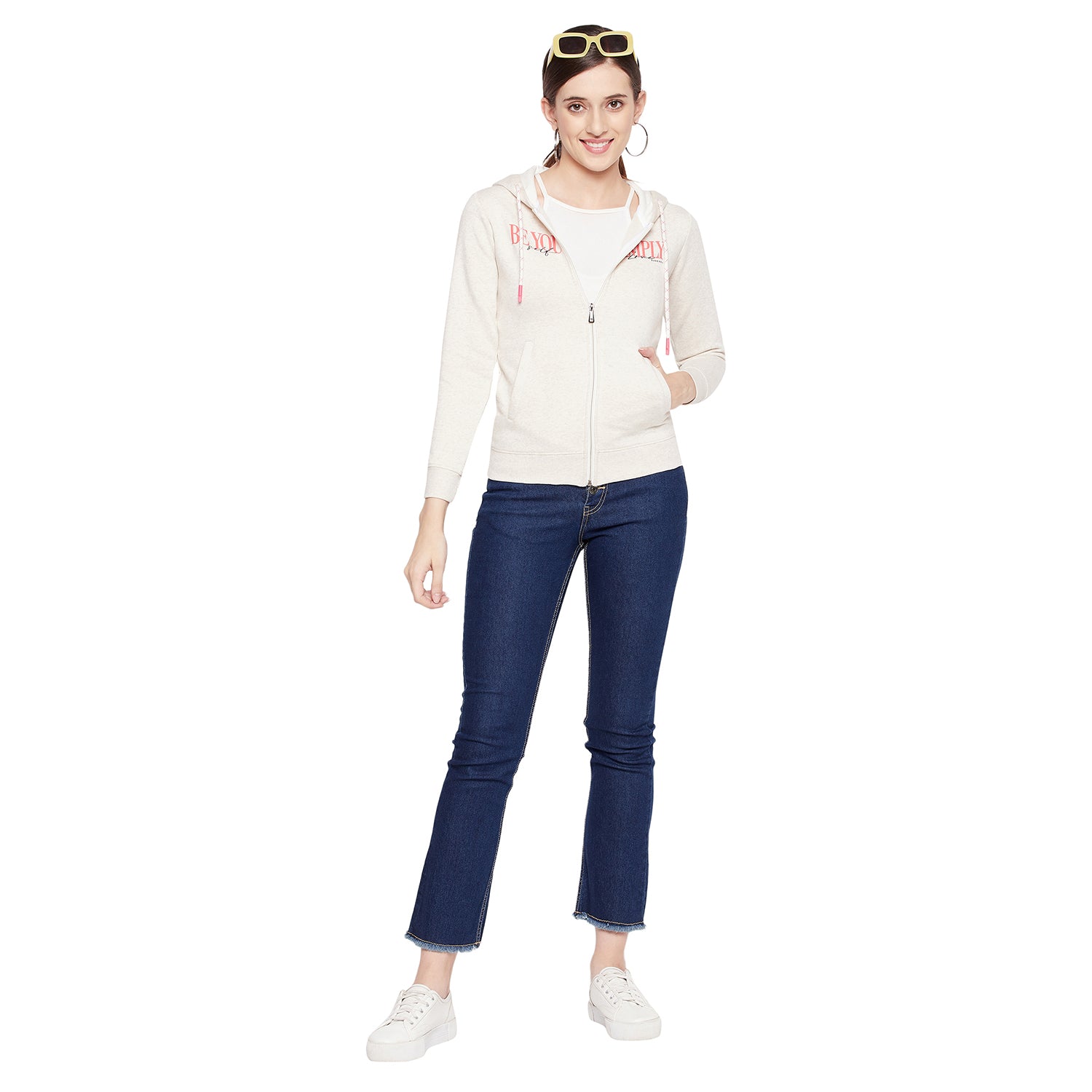 Duke Urban Women Full Sleeve Hooded Sweatshirt (LFX736)