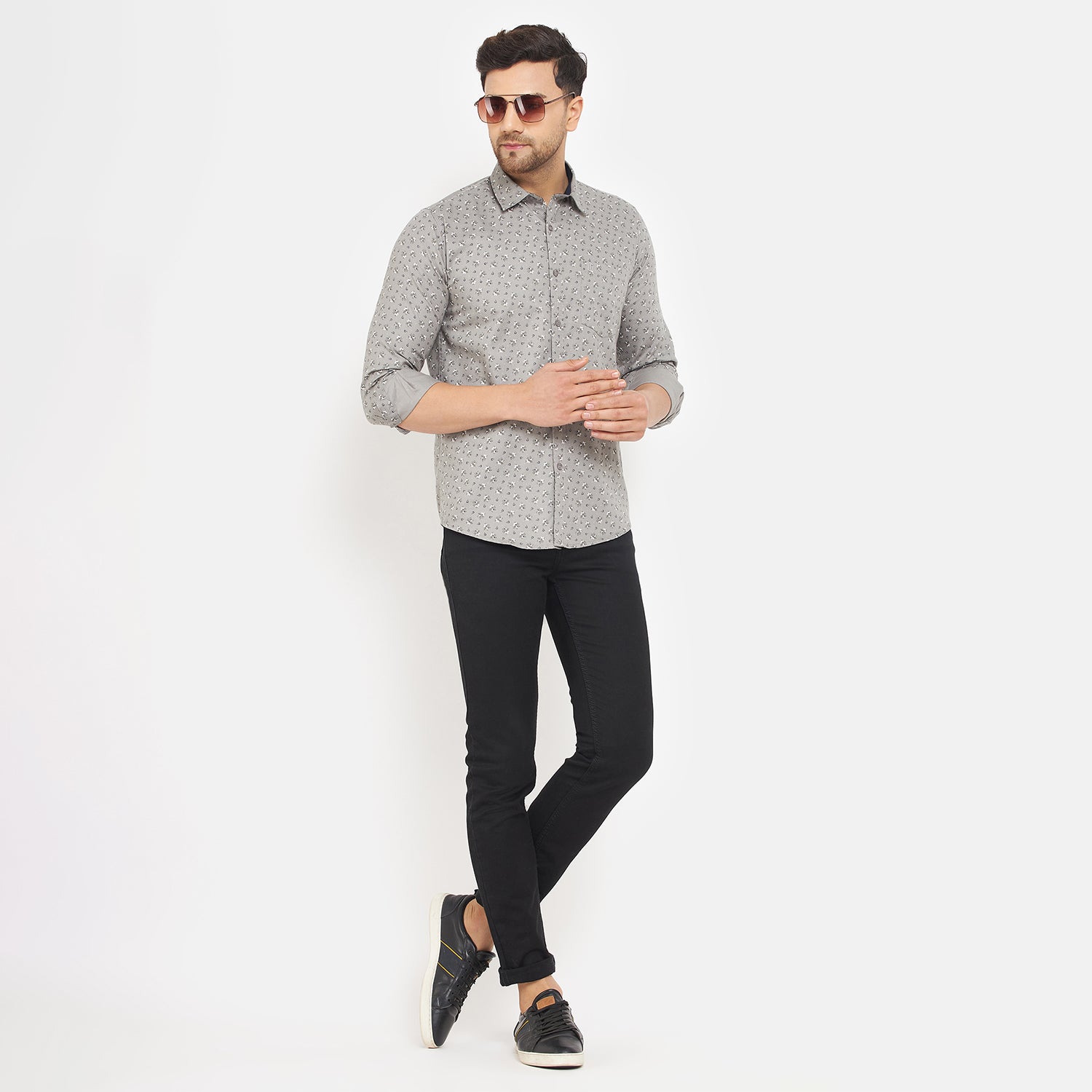 Duke Urban Men Full Sleeve Cotton Shirt (SDO7PRDK)