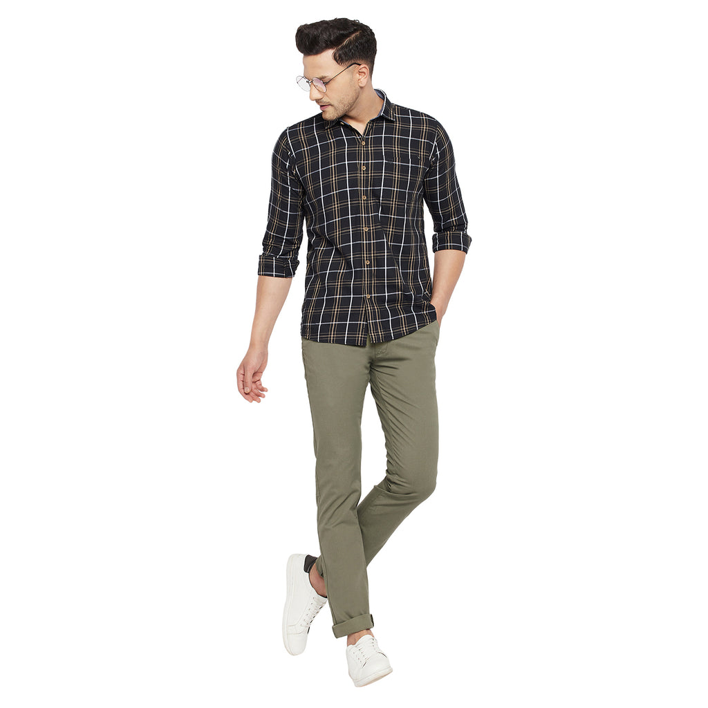 Duke Urban Men Slim Fit Trousers (SDT4532)