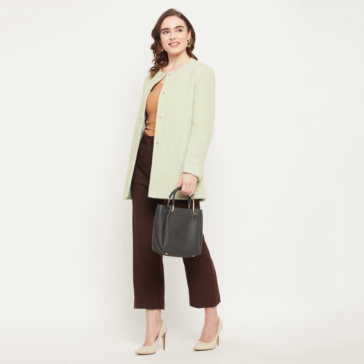 Duke Urban Women Round Neck Coat (SDZC102)