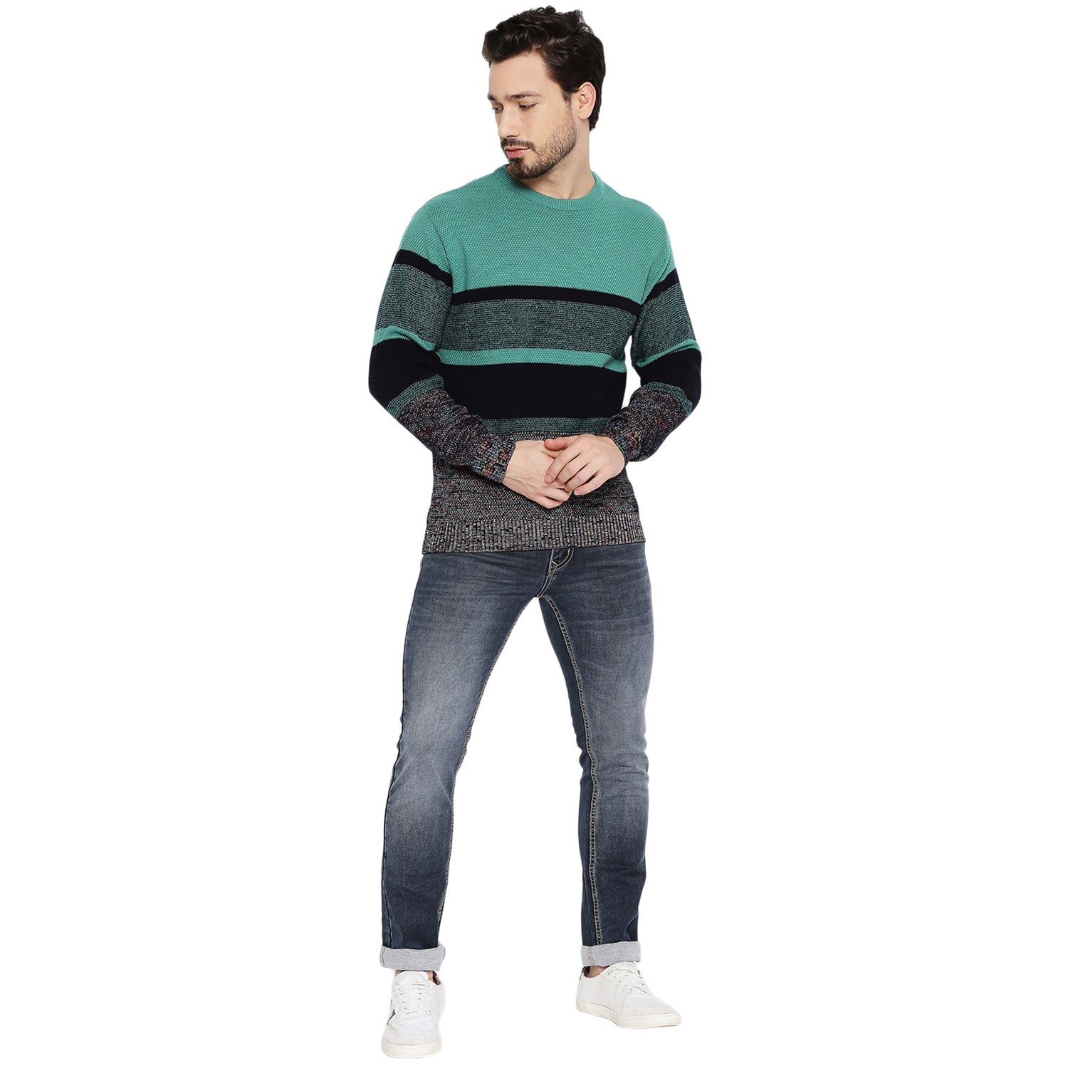 Duke Urban Men Full Sleeve Round Neck Sweater (SDS2019)