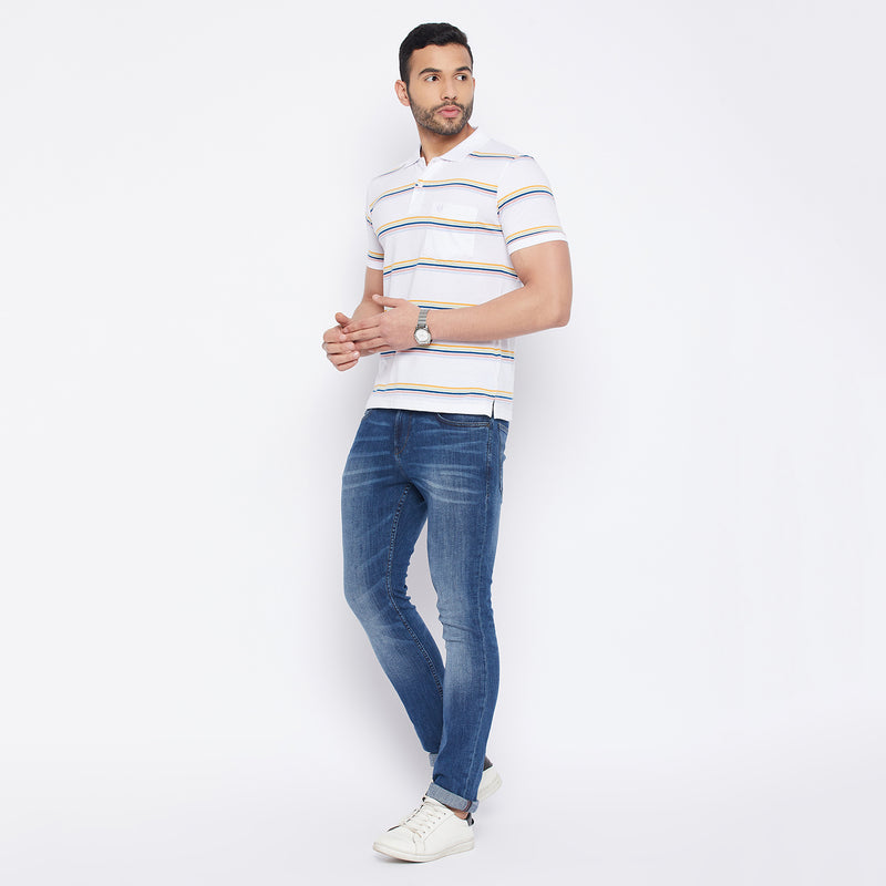 Duke Stardust Men Half Sleeve Cotton T-shirt (LF5805)