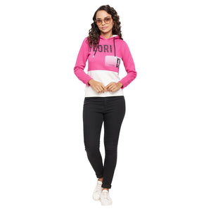 Duke Stardust Women Full Sleeve Hooded Sweatshirt (LFX819)