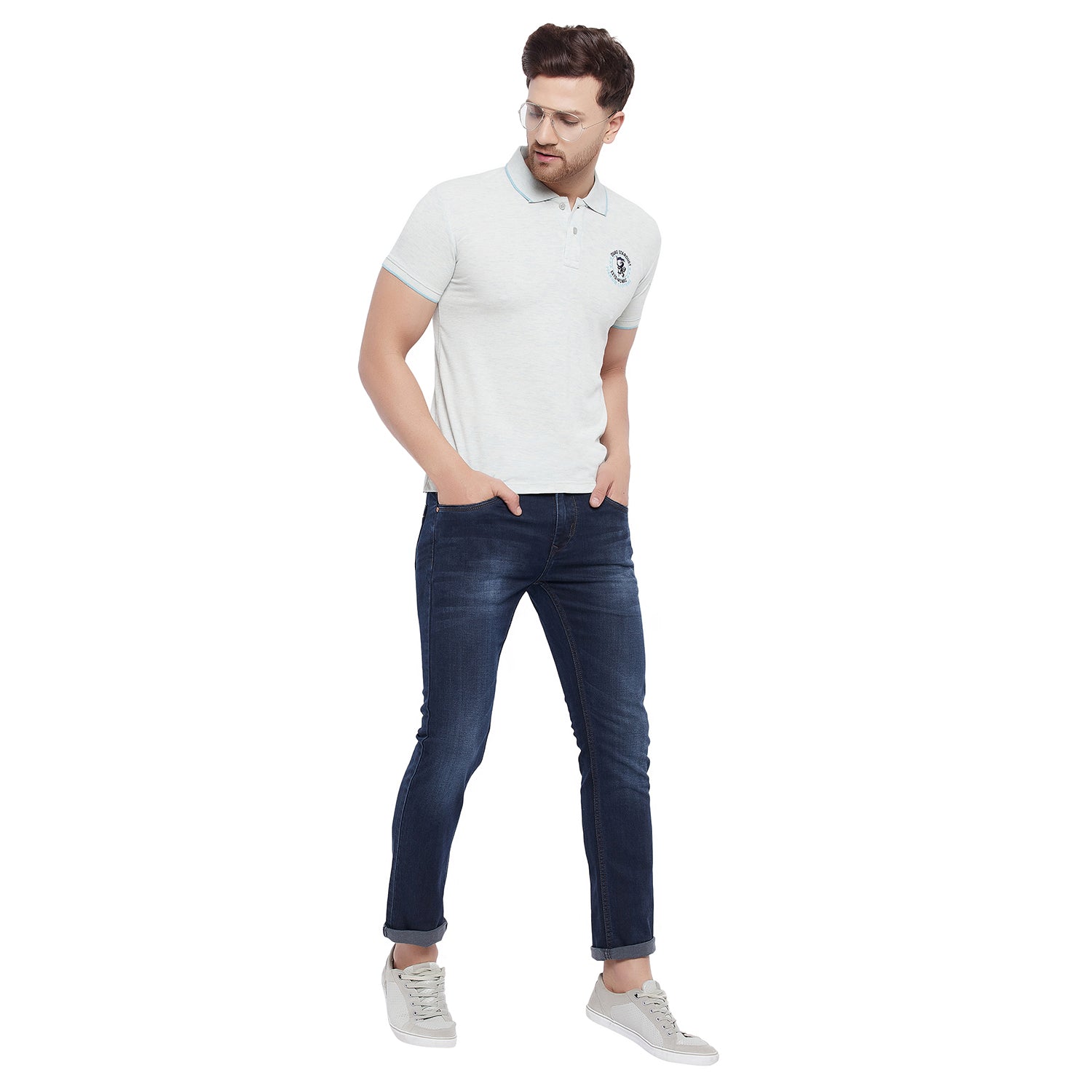 Duke Stardust Men Half Sleeve Cotton T-Shirt (LF5125)