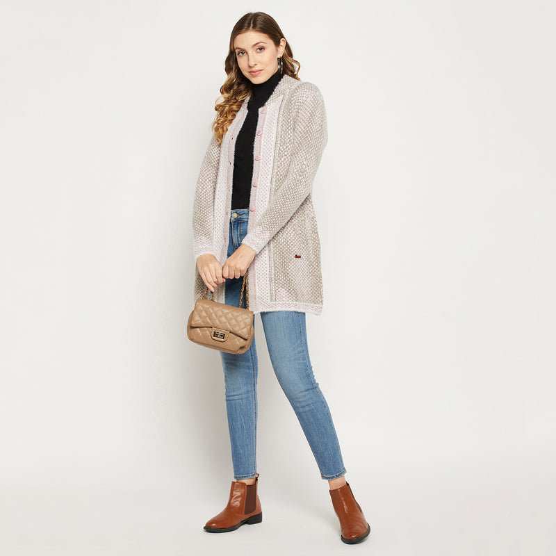 Duke Urban Women Full Sleeve Cardigan (SDS1113)
