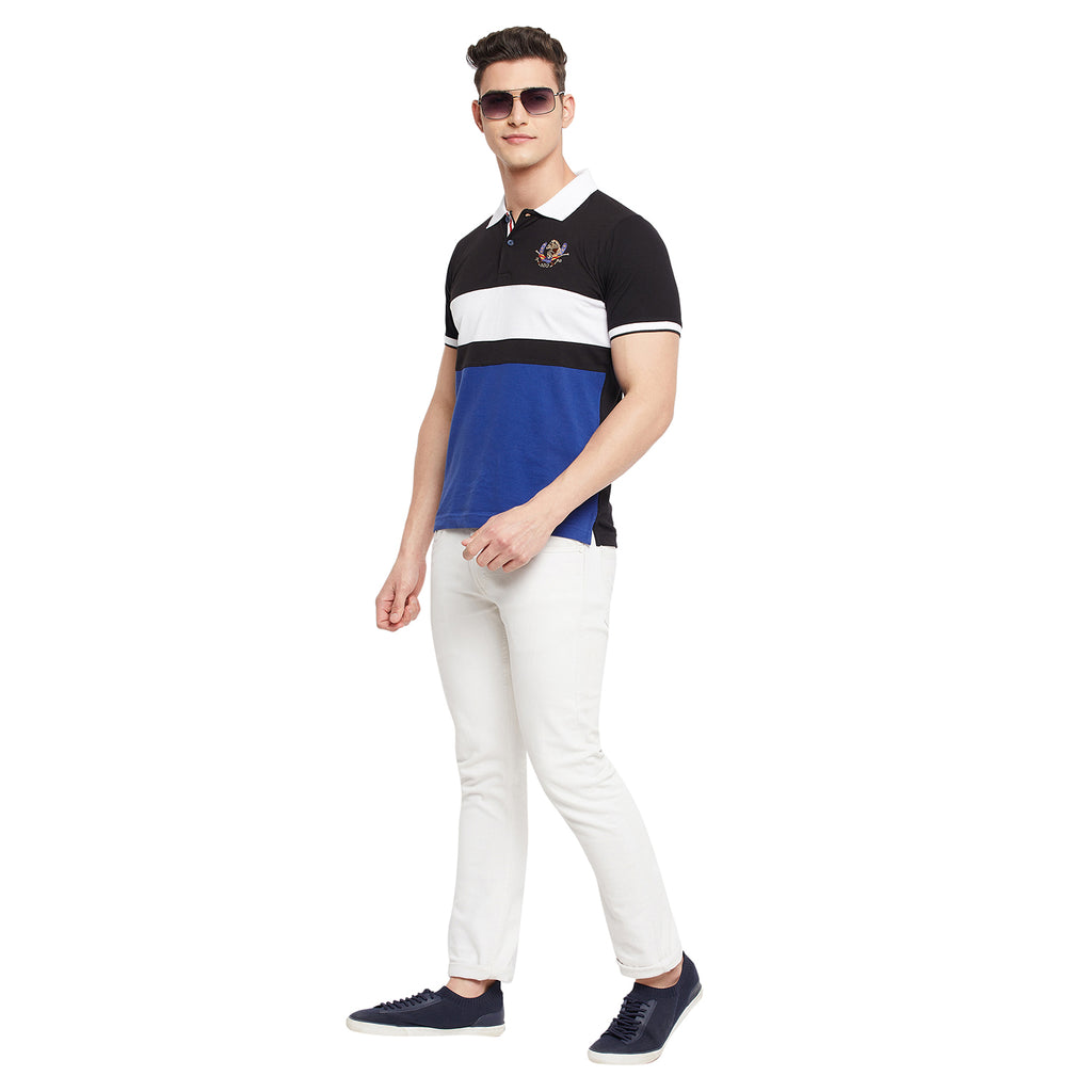 Duke Stardust Men Half Sleeve Cotton T-Shirt (LF4618)