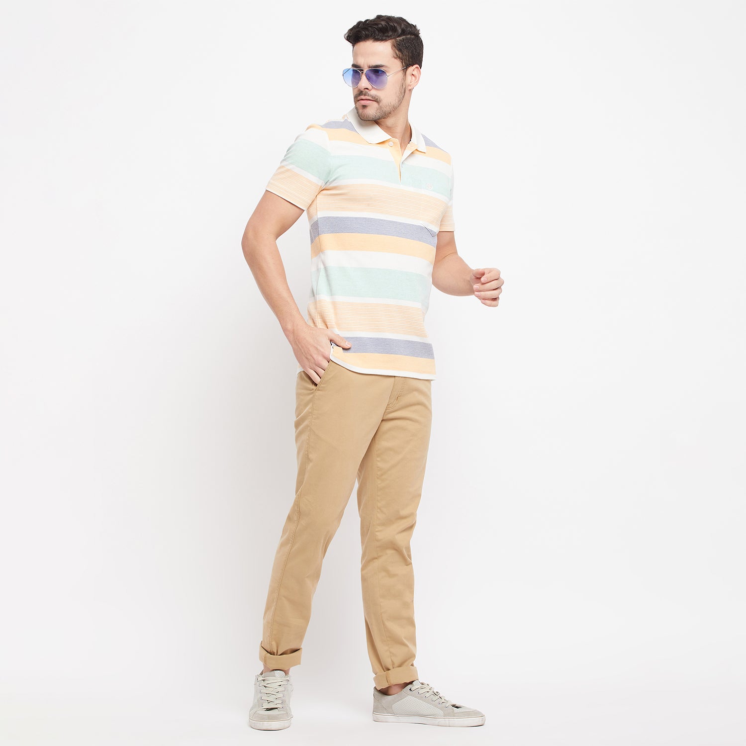 Duke Stardust Men Half Sleeve Cotton T-shirt (LF7015)