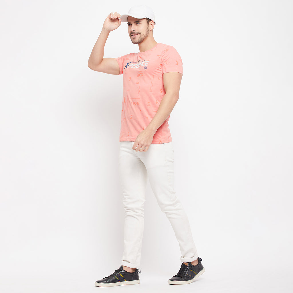 Duke Urban Men Half Sleeve Cotton T-shirt (LF5459)