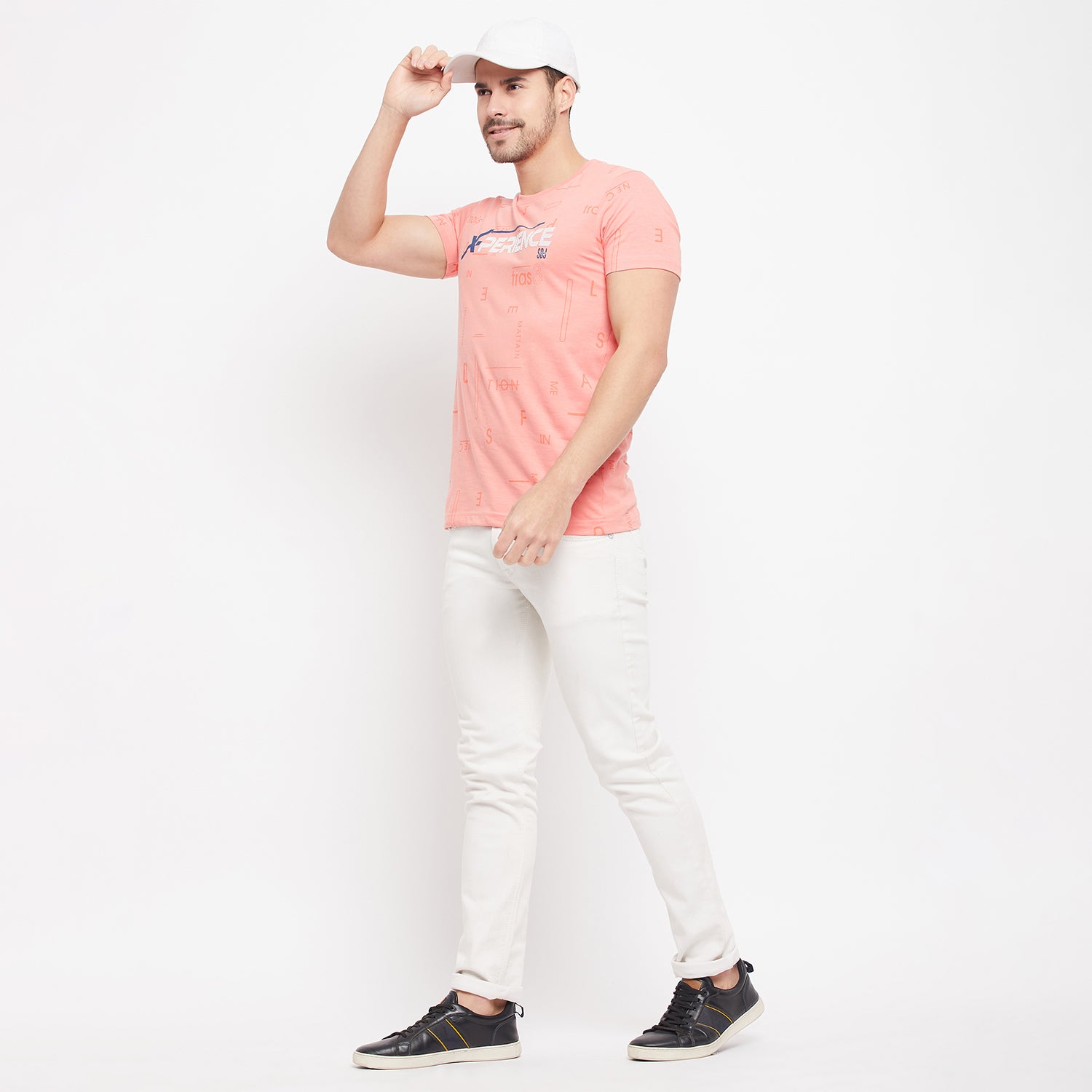Duke Urban Men Half Sleeve Cotton T-shirt (LF5459)