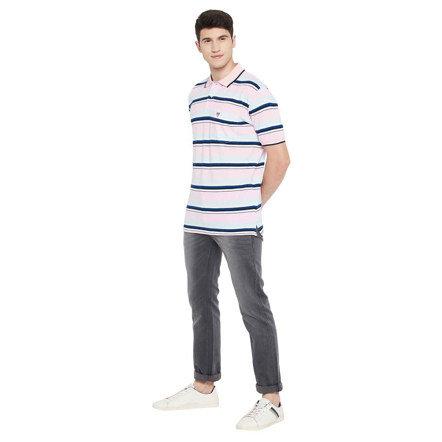 Duke Stardust Men Half Sleeve Cotton T-Shirt (LF5358)
