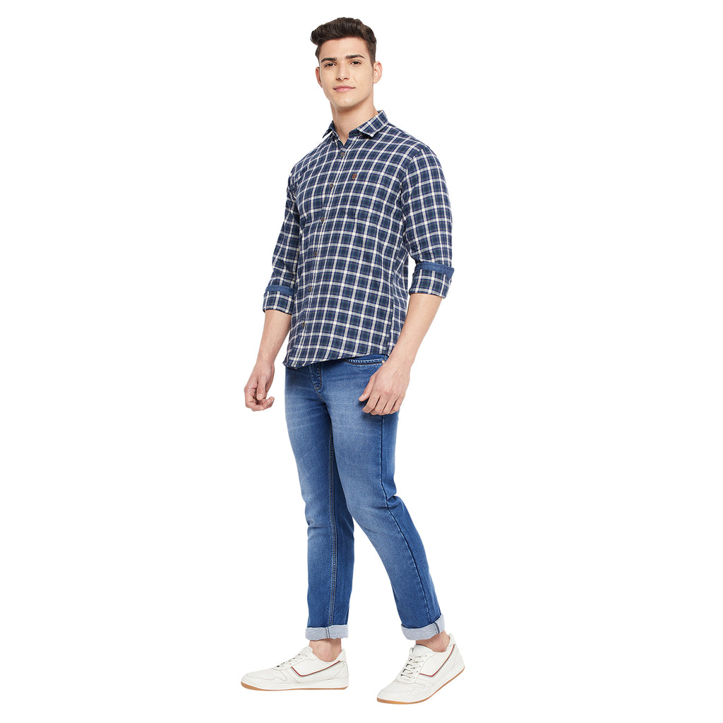 Duke Stardust Men Full Sleeve  Cotton Shirt (SDO7CKVQ)