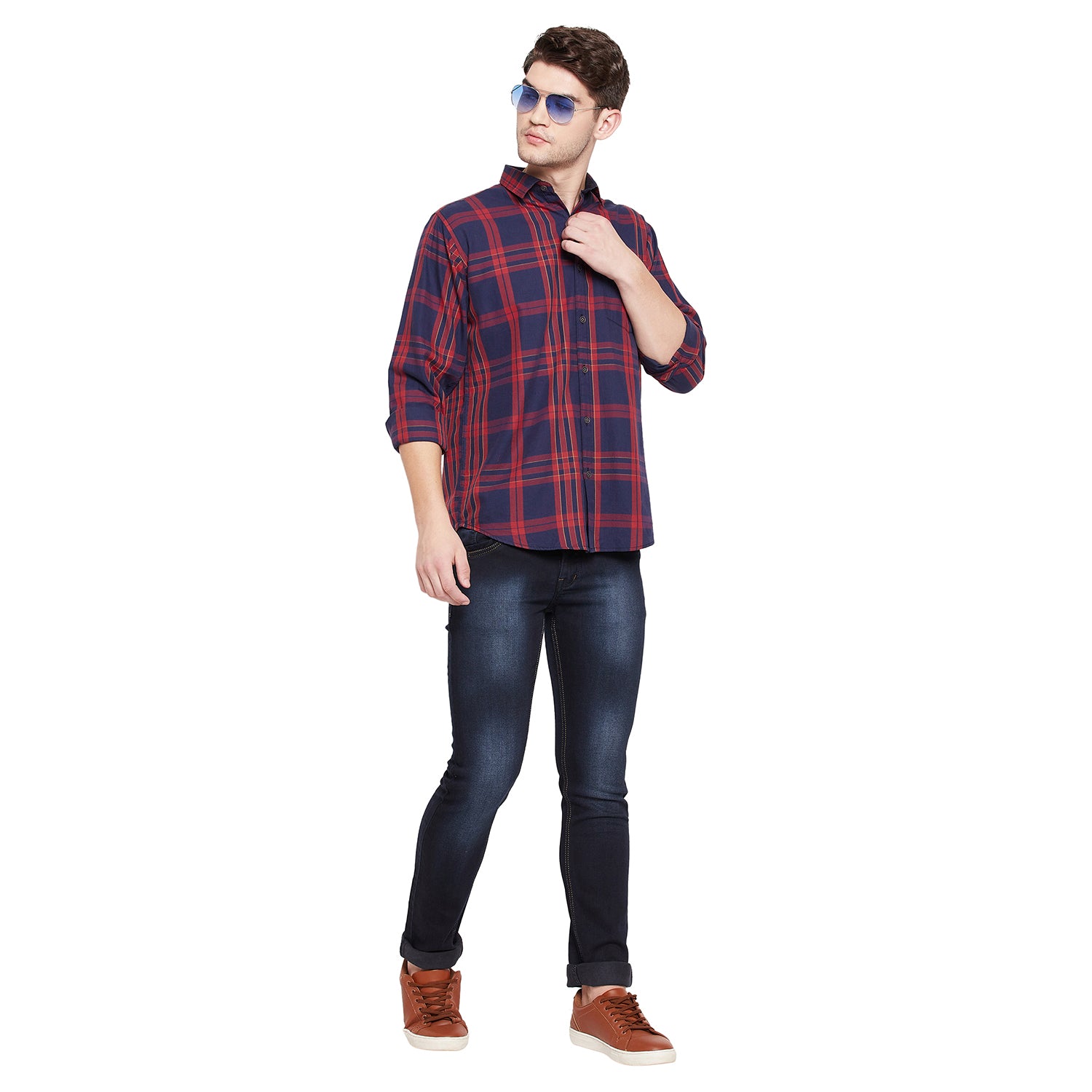 Duke Urban Men Full Sleeve Cotton Shirt (SDO5CKIG)