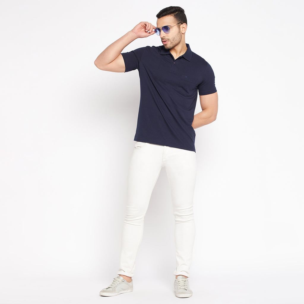 Duke Stardust Men Half Sleeve Cotton T-shirt (580F)