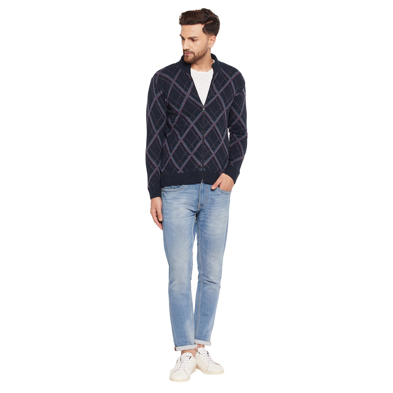 Duke Urban Men Full Sleeve High Neck Sweater (SDS2089)
