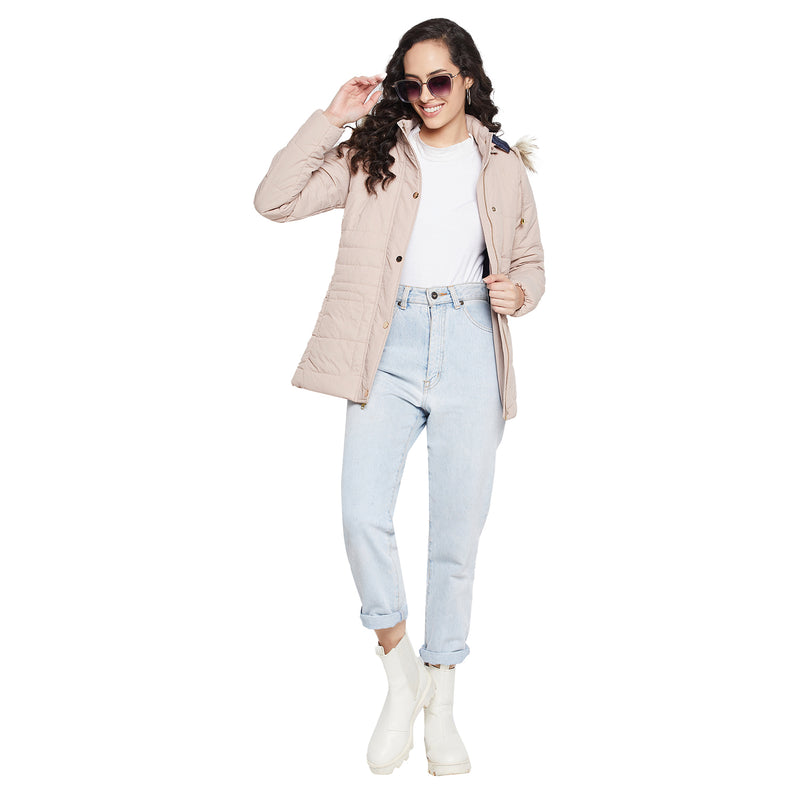 Duke Urban Women Full sleeve Hooded Jacket (SDZ1945)