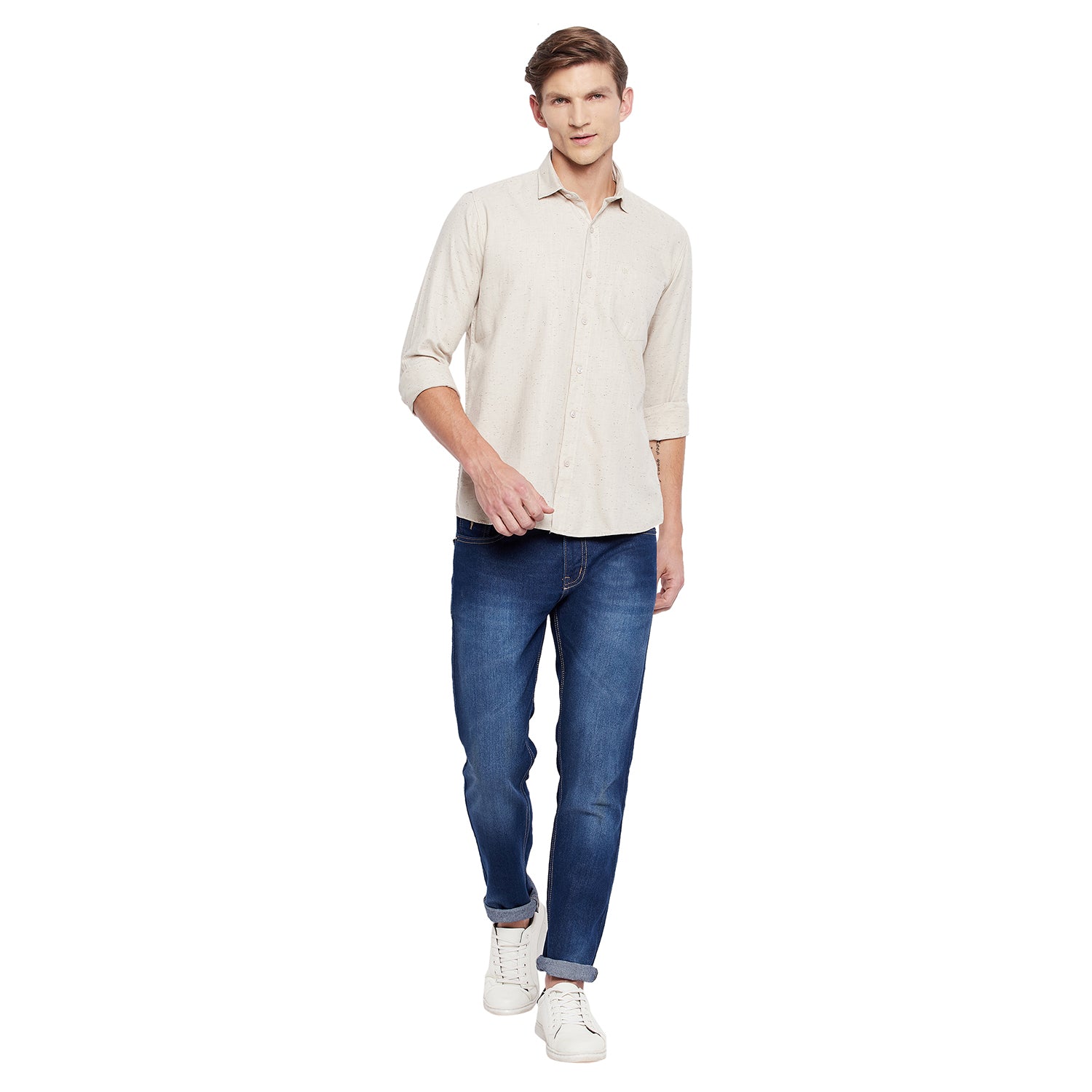 Duke Urban Men Full Sleeve Cotton Shirt (SDO8PLCS)