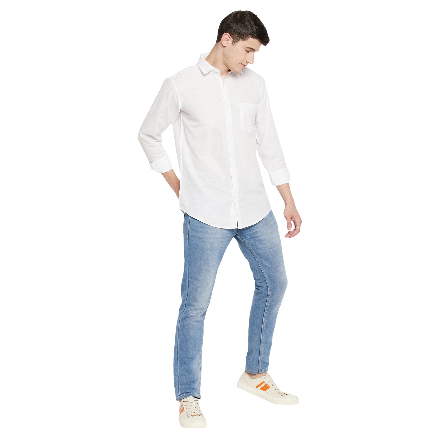 Duke Urban Men Full Sleeve Cotton Shirt (SDO5PLCL)