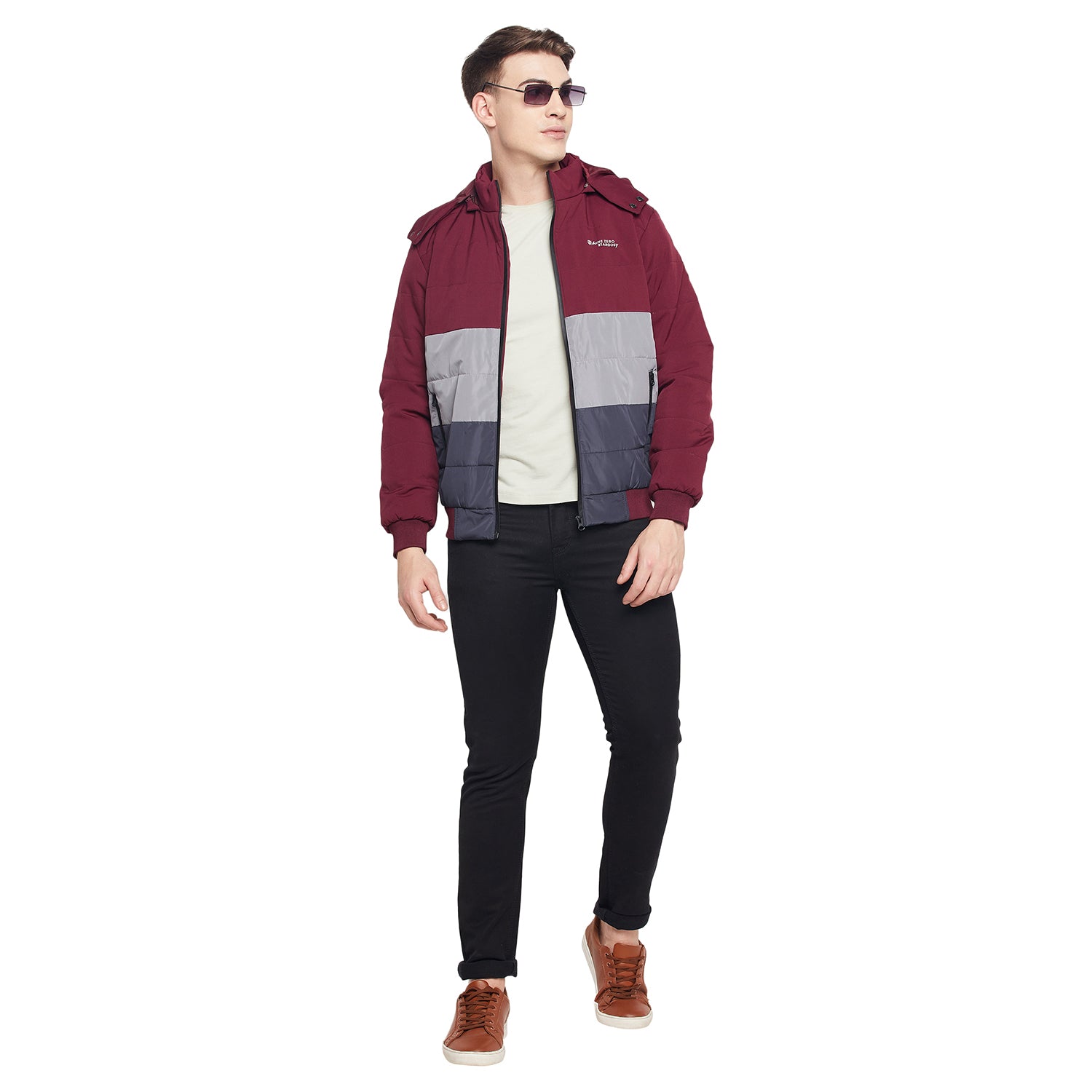 Duke Urban Men Full Sleeve Hooded Jacket (SDZ866)