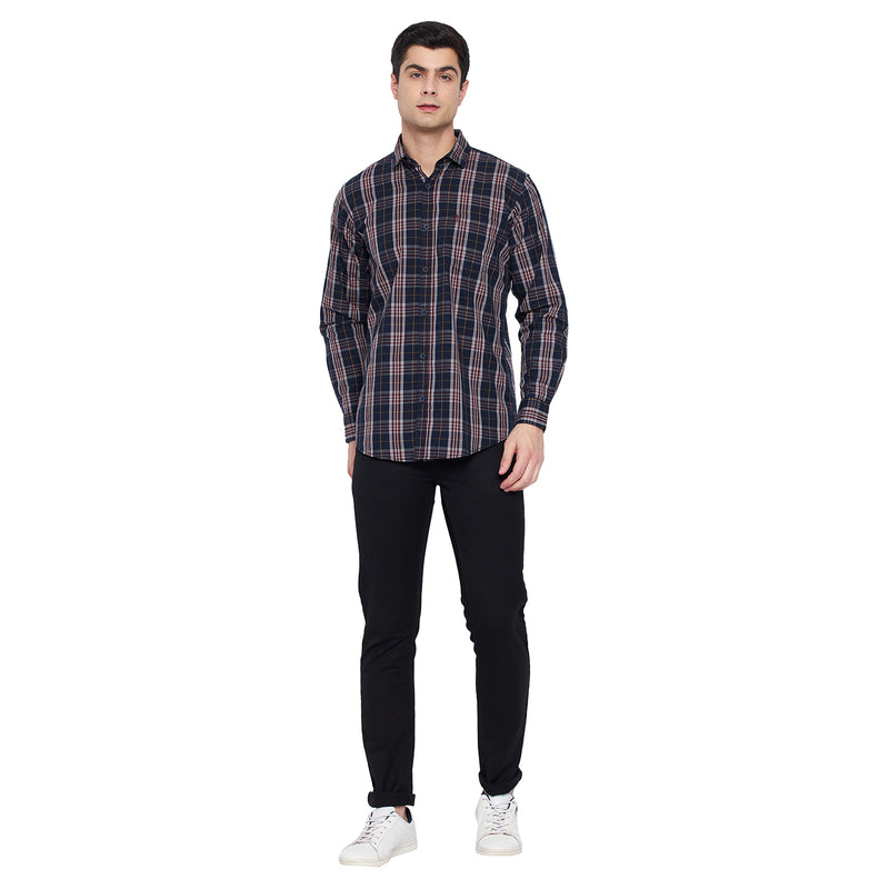 Duke Urban Men Full Sleeve  Cotton Shirt (SDO5CKC)
