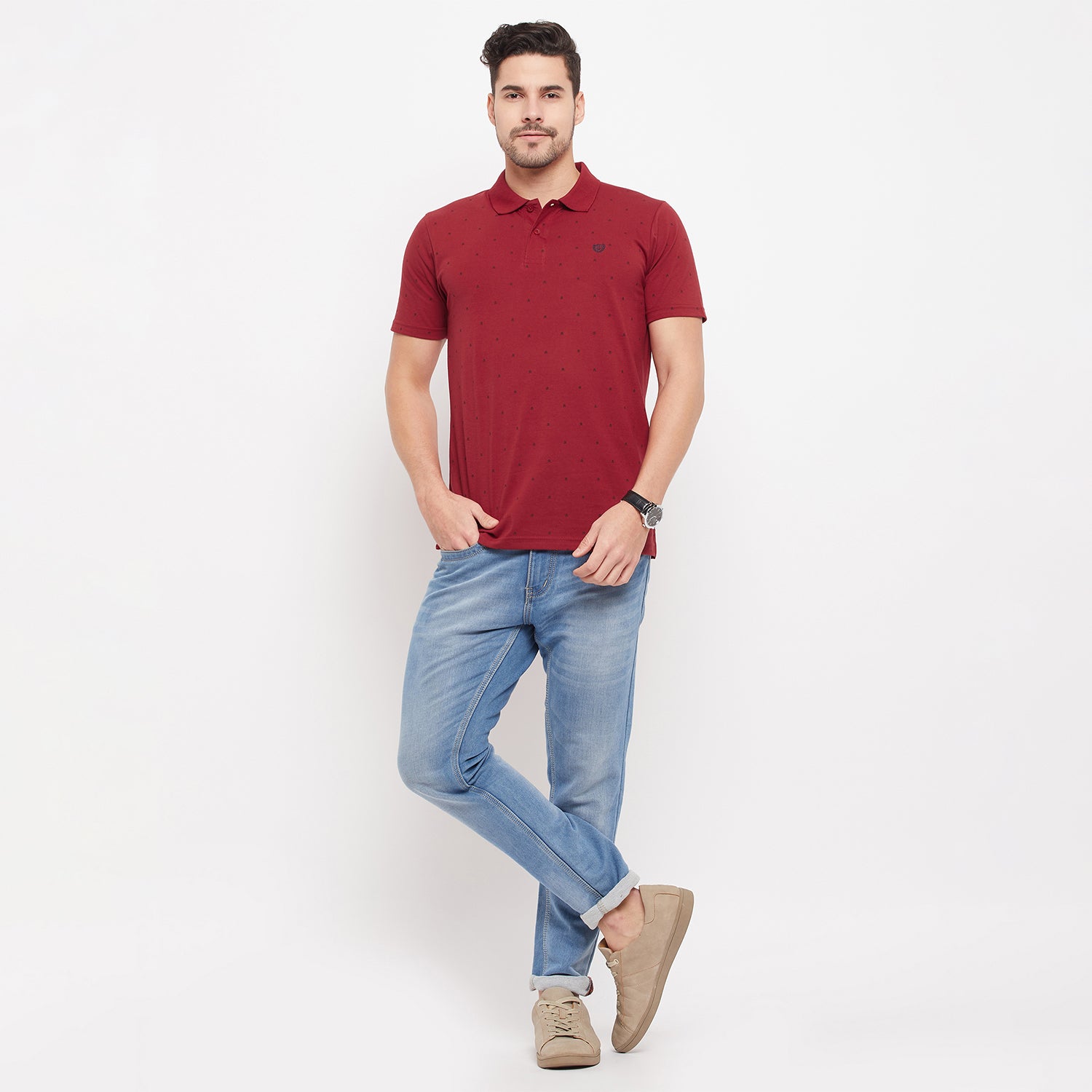 Duke Urban Men Half Sleeve Cotton T-shirt (SD62)