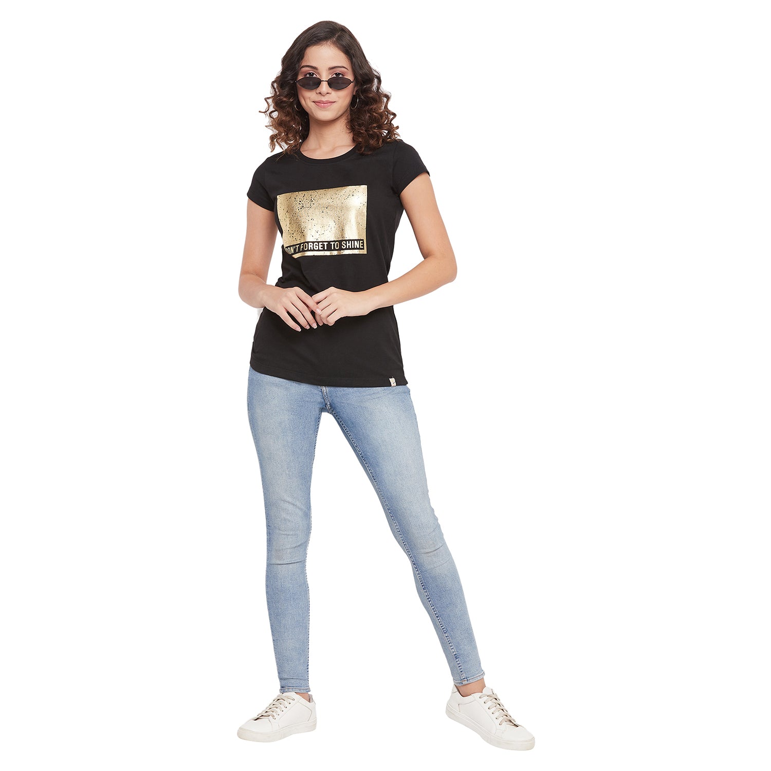 Duke Stardust Round Neck Lady Top (LFX121)
