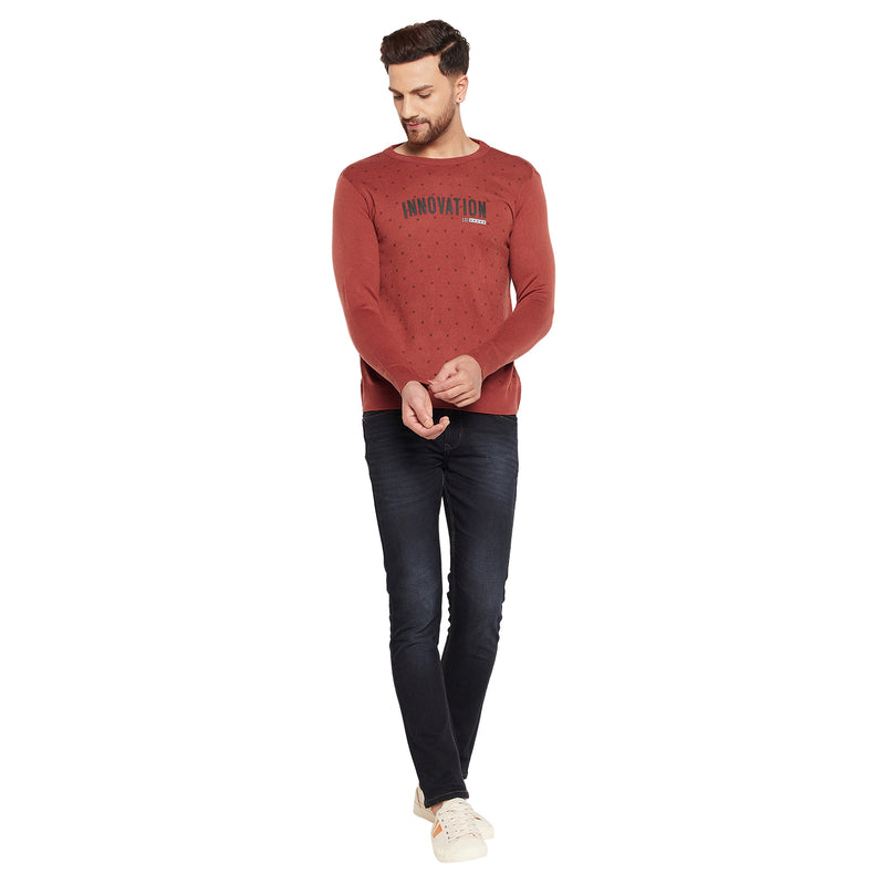 Duke Urban Men Full Sleeve Round Neck Sweater (SDS8091)