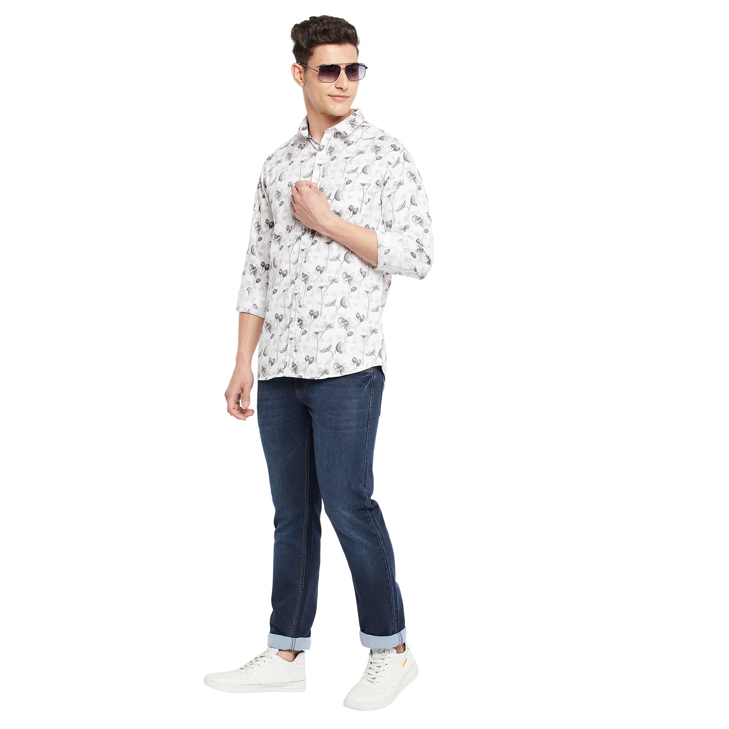 Duke Stardust Men Full Sleeve  Cotton Shirt (SDO8963)
