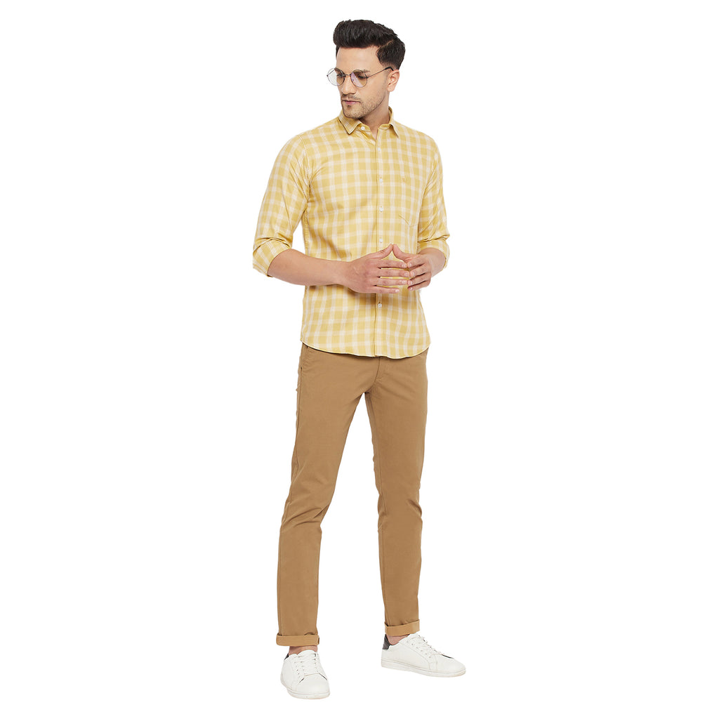 Duke Stardust Men Full Sleeve Cotton Shirt (SDO9CKTA)
