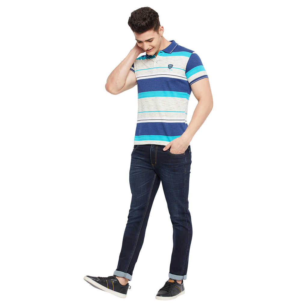 Duke Stardust Men Half Sleeve Cotton T-Shirt (LF4658)