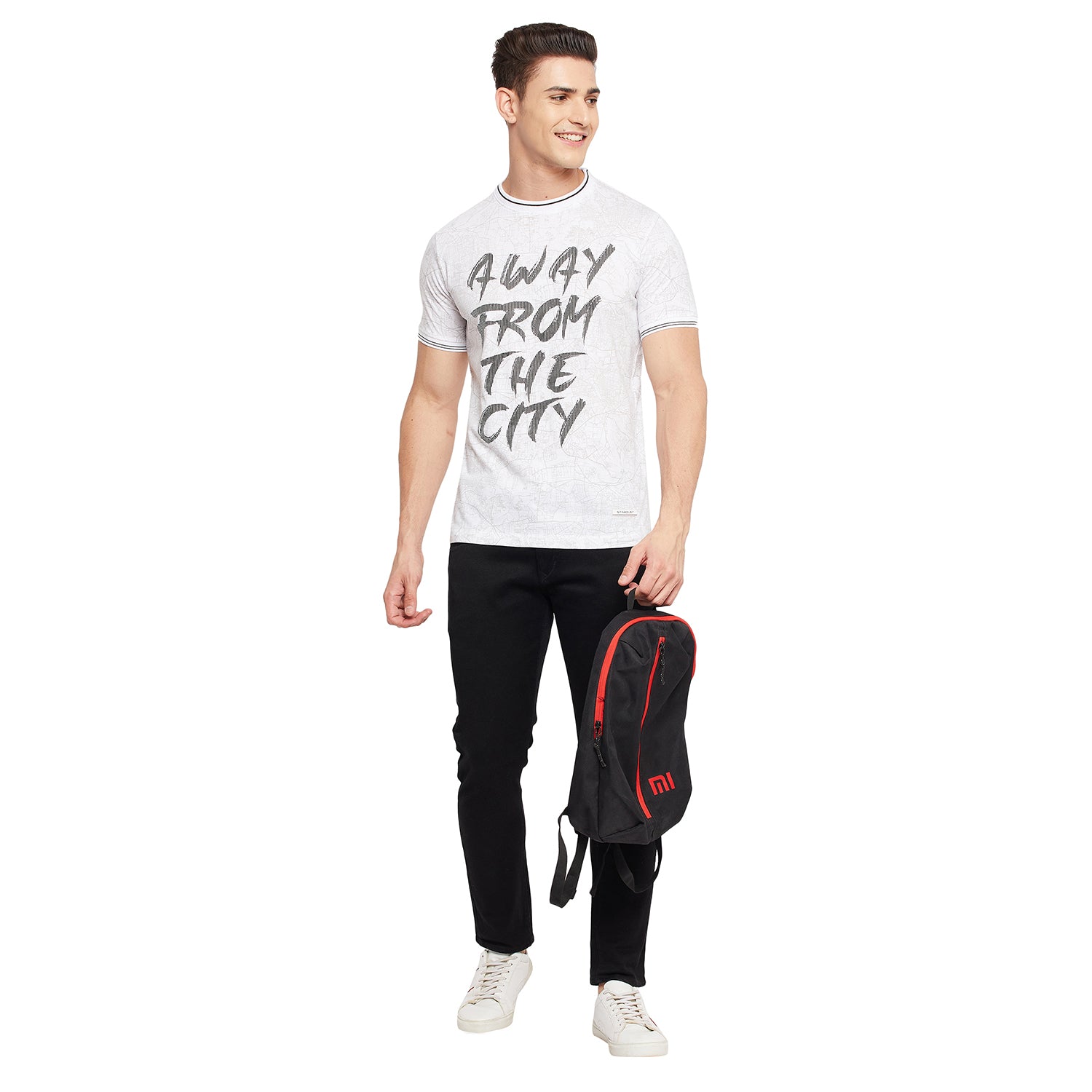 Duke Stardust Men Half Sleeve Cotton T-shirt (LF5342)