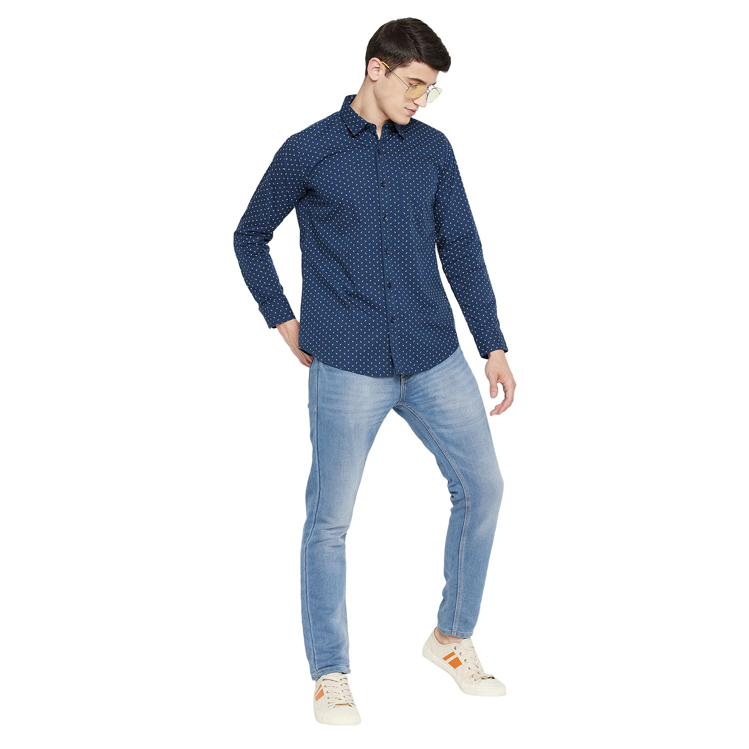 Duke Urban Men Full Sleeve Cotton Shirt (SDO7PRSF)