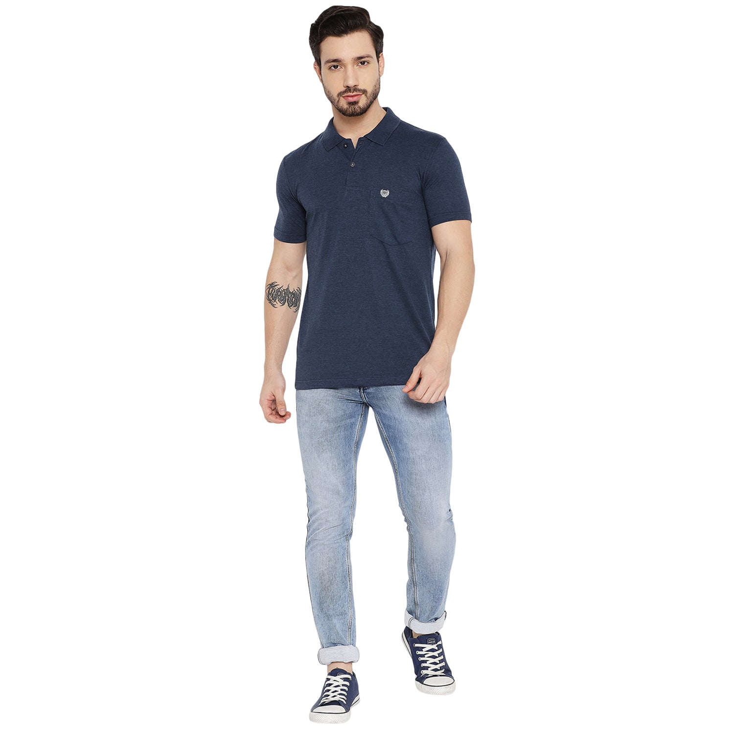 Duke Urban Men Half Sleeve Cotton T-shirt (MSD43)