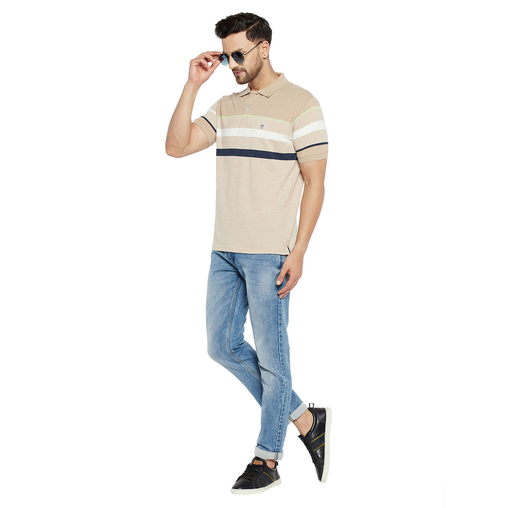 Duke Urban Men Half Sleeve Cotton T-shirt (LF5426)