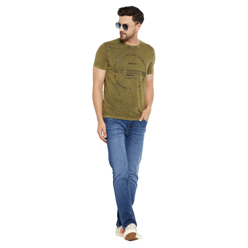 Duke Urban Men Half Sleeve Cotton T-shirt (LF5452)