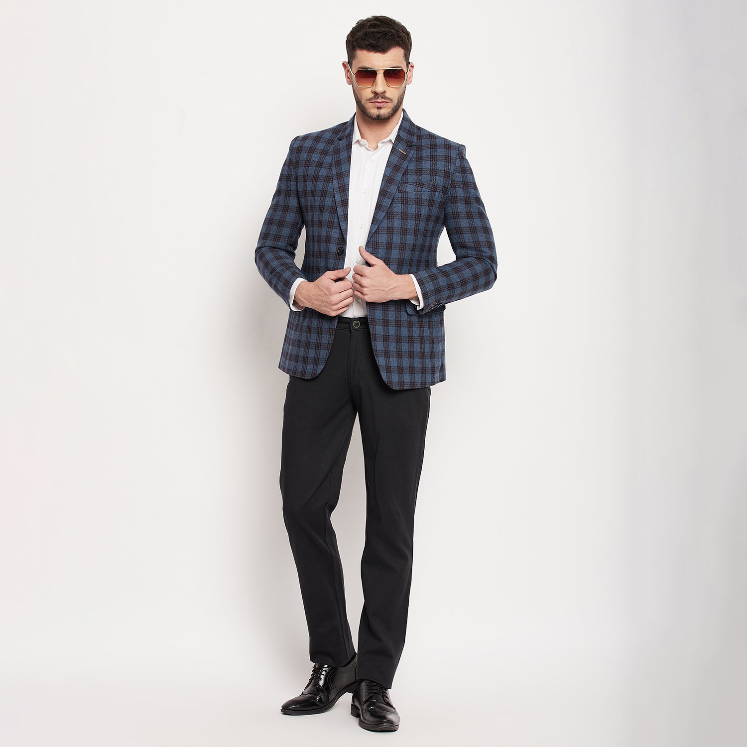 Duke Urban Men Full Sleeve Lapel Neck Coat (SDZ935)