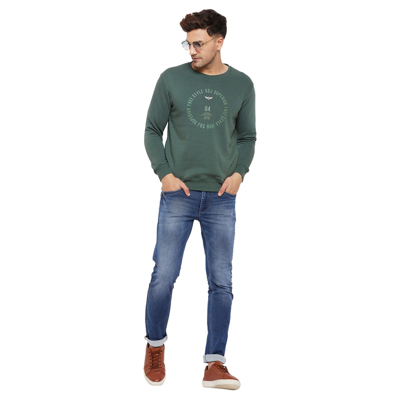 Duke Urban Men Printed Sweatshirt (LF6198)
