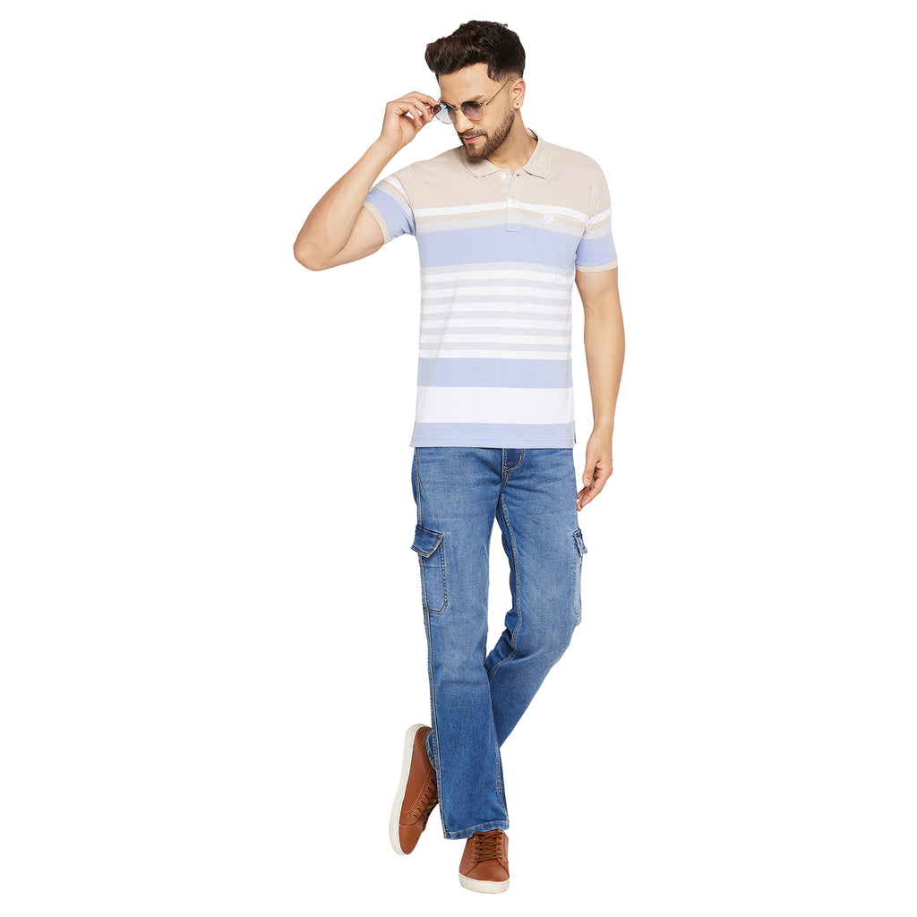 Duke Urban Men Half Sleeve Cotton T-shirt (LF5701)