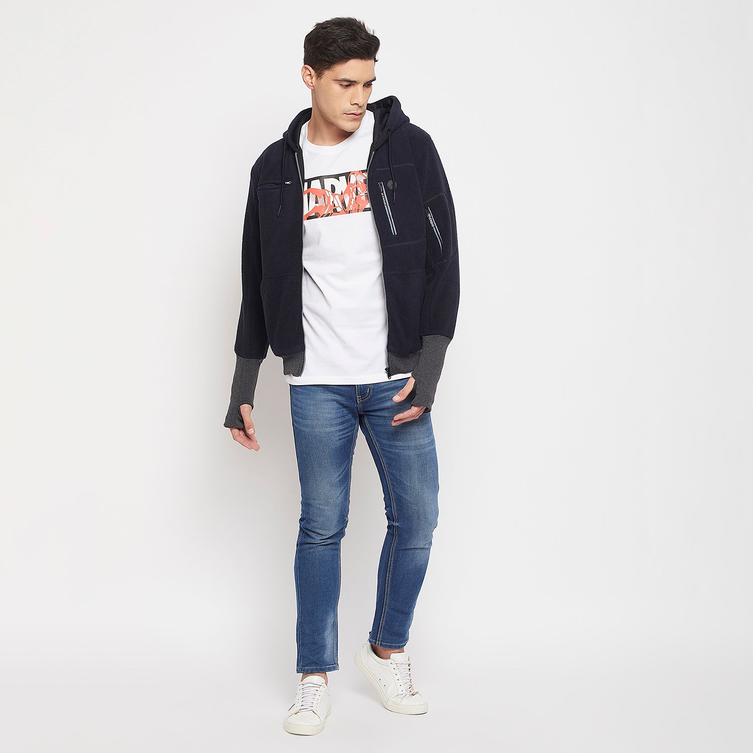 Duke Urban Men Hooded Sweatshirt (LF6217)