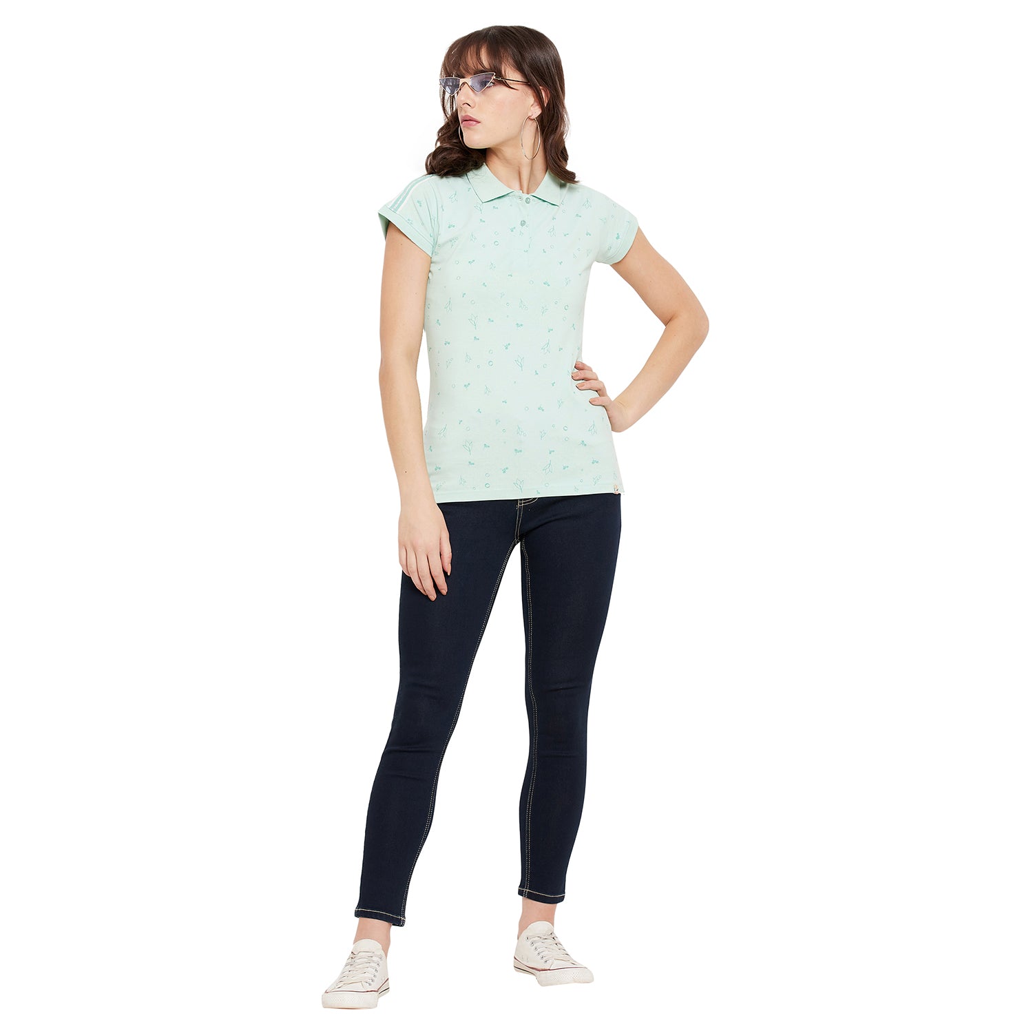 Duke Urban Collared Neck Lady Top (LFX118)