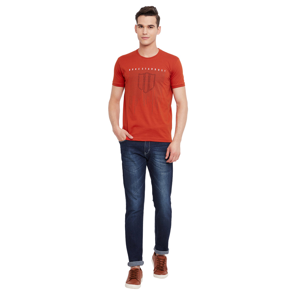 Duke Stardust Men Half Sleeve Cotton T-Shirt (MTLF331)