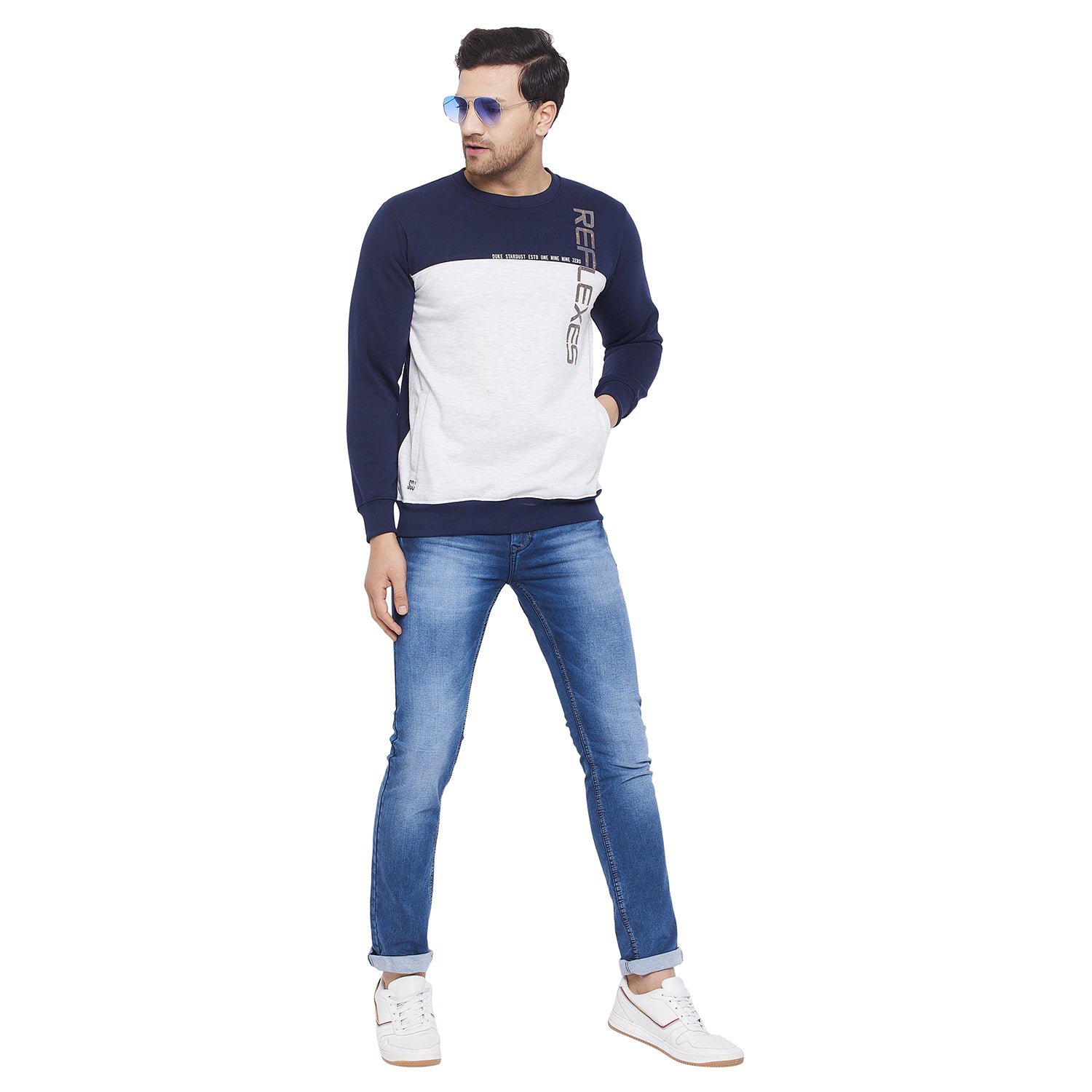 Duke Urban Men Round Neck Sweatshirt (LF3860)