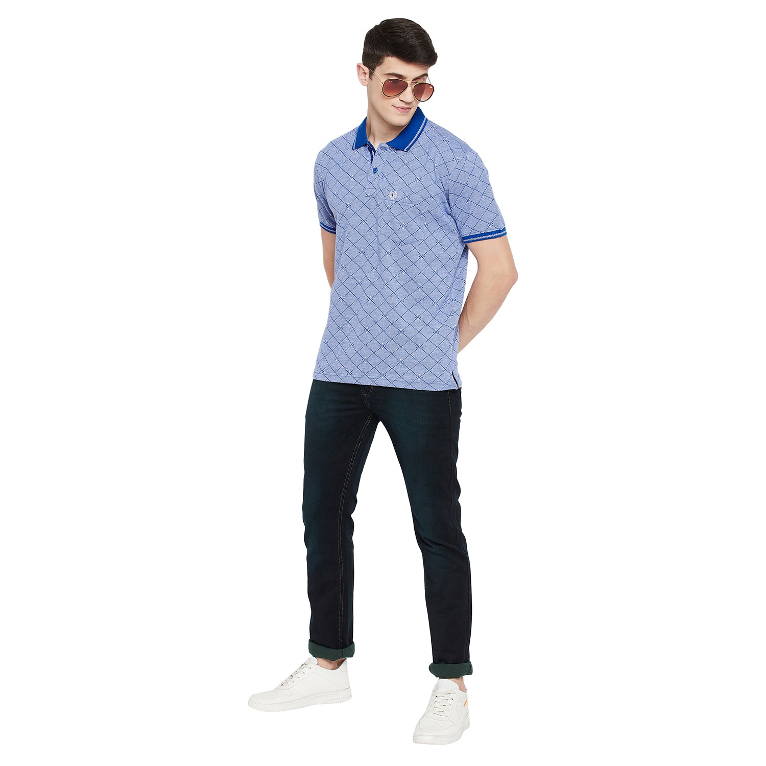 Duke Stardust Men Half Sleeve Cotton T-Shirt (LF5320)