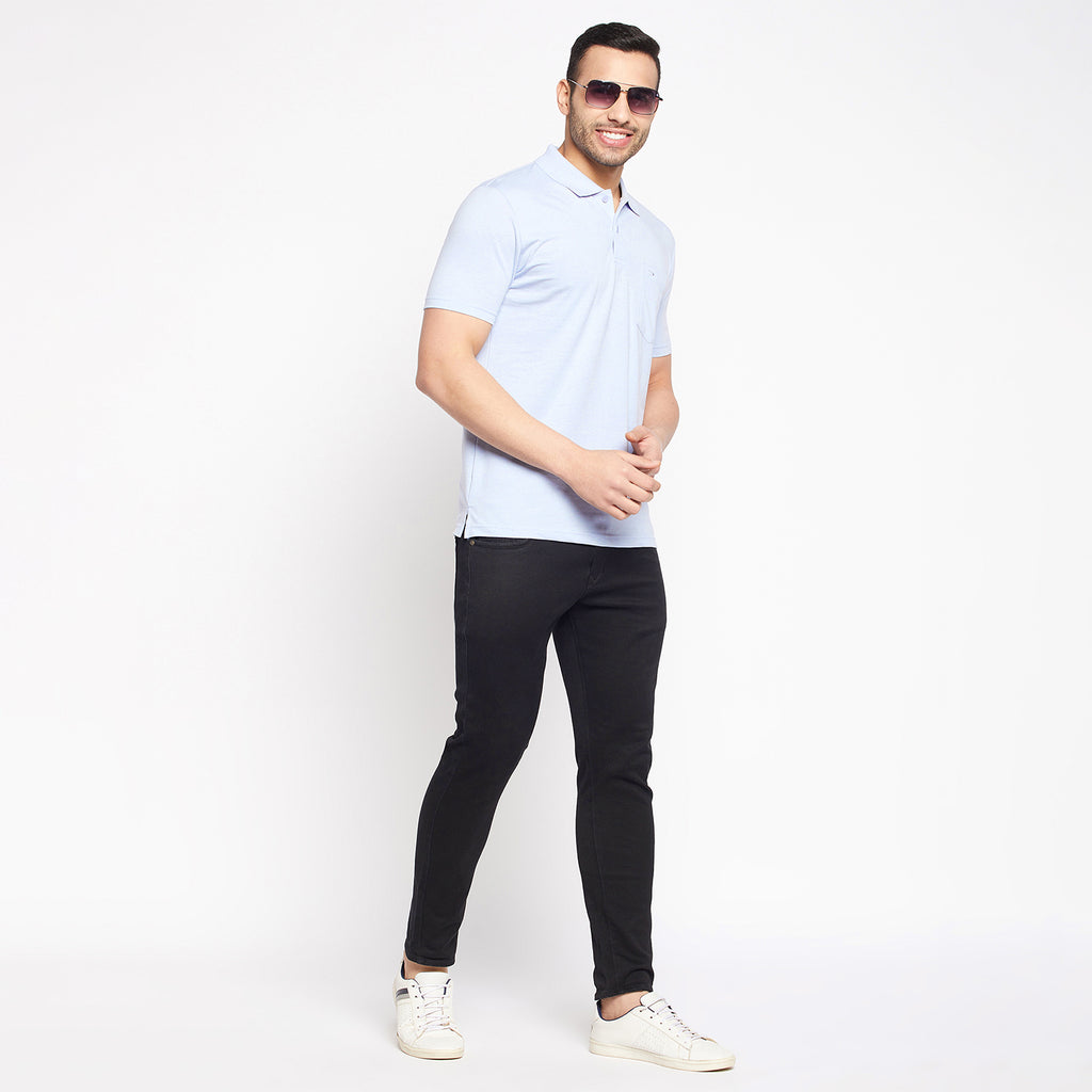 Duke Stardust Men Half Sleeve Cotton T-shirt (580F)