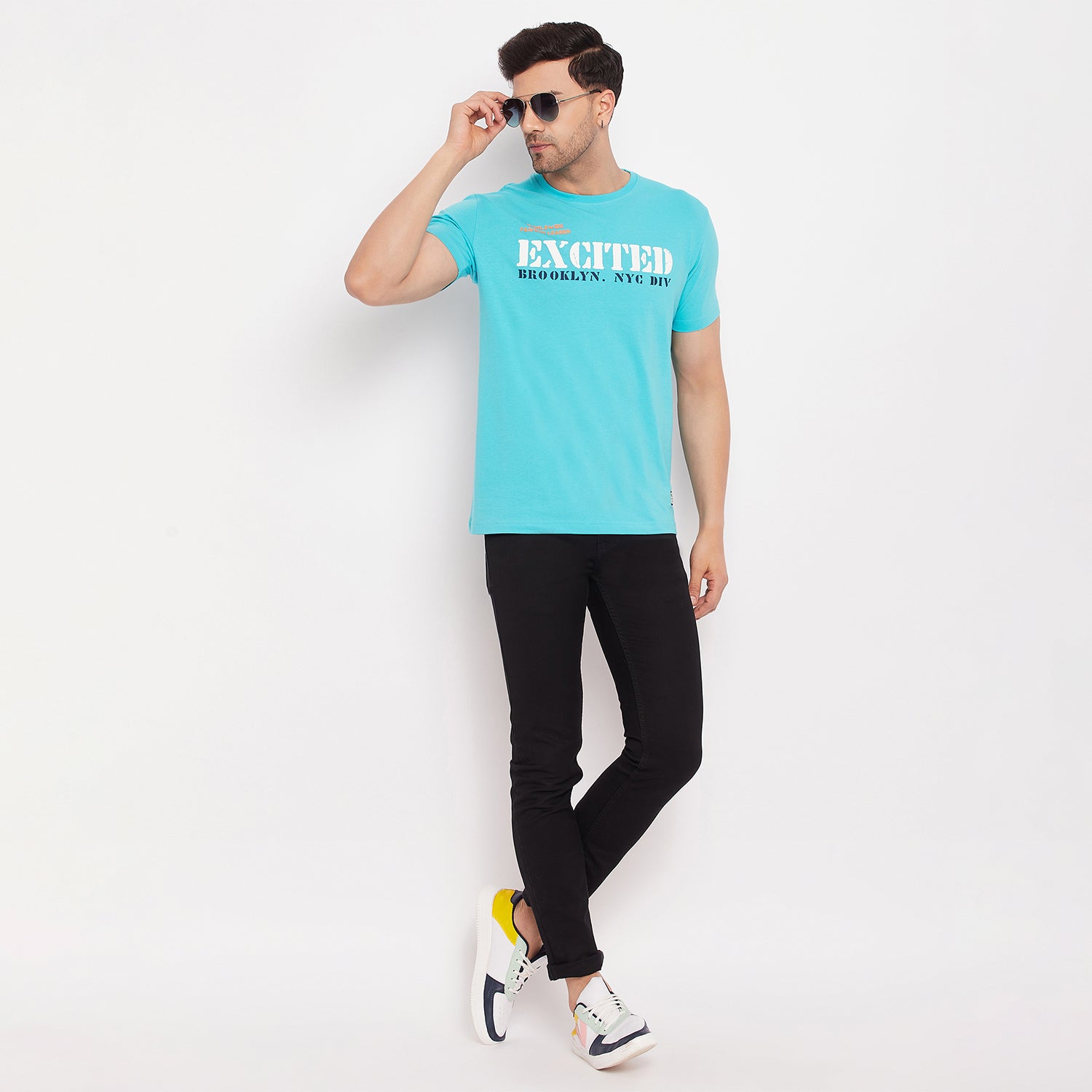 Duke Stardust Men Half Sleeve Cotton Tshirt (1025)